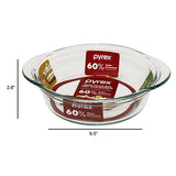 Pyrex Deep Round Baking Dish 9.5"