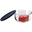 Pyrex Round Bowl w/Plastic Cover 7Cup Packing 4's/ Box
