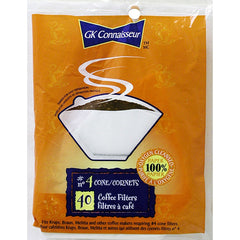 #4 Cone Coffee Filters 40PCS/PK