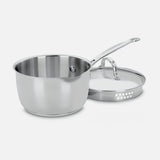 CuisinArt 2.5 QT. Saucepan with Helper & Cover