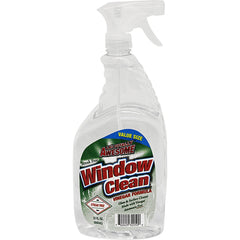 Window Glass Cleaner Vinegar 32oz Plastic Bottle with Spray Pump