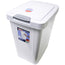 STERILITE Wastebasket Touch Top Plasticware 7.5gallon Packing 4/Box