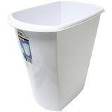 Rectangle Waste Basket Color White