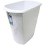 STERILITE Wastebasket Rectangular Plasticware 21L Color White Packing 6/Box