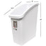 STERILITE Wastebasket Under Sink Plasticware Size 15x8x18 inch Color White Packing 6/Box