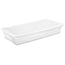 White Storage Tote 41qt Dimensions 35