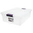 Clear View Boxes with Latches 32Qt Packing 6's/Box