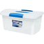 Medium Show-off Container with Blue Handles Color Blue Packing 6's/Box