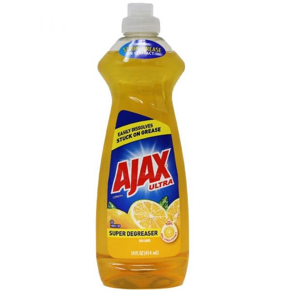 Ajax ultra super degreasing dishwasher - 828ml. —