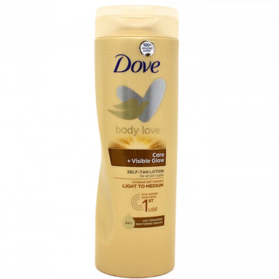 DOVE Bodylotion 400Ml Visible Glow Self-Tan Lotion