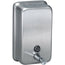 BRADLEY Tank Style Soap Dispenser 1200 ml Capacity Vertical Style 1/Pack