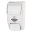 Dispensador de espuma DEB Proline Push Capacidad de 2000 ml Formato de recarga de cartucho Color blanco con cromo Paquete de 2