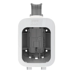 DEB Med Point-of-Care Locking Dispenser Push 400 ml Capacity Bulk Format Color White