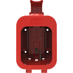 DEB Med Point-of-Care Locking Dispenser Push 400 ml Capacity Bulk Format Color Red