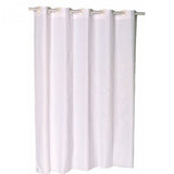 Stall Shower Curtain Water Resistant Nylon with built in Hooks 39"x 77" Packing 12's/ Box