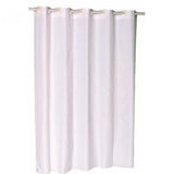 Shower Curtains- Water Resistant Nylon Single Layer w/ built-in hooks 72"x 77" Packing 6's/ Box