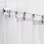 Stall Shower Curtains Water Resistant 100% Polyester w/ buttonholes 39