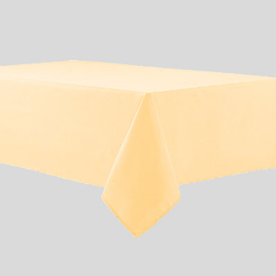 Table Cloth 36"x36" Fabric 7.1-oz. Spun Polyester Import Item "Harmony" color IVORY 12/ Pack