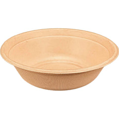 32oz Sugar Cane Fibre Salad Bowl ( Natural ) 100% Compostable - 208mm