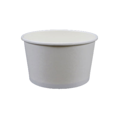 5oz Plain White Paper Soup Bowl 