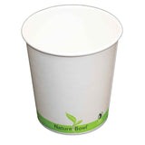 24oz PLA Paper Soup Bowl ( 100% Compostable )