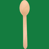 6'' Wooden Spoon ( 100% Compostable ) 