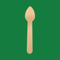 4'' Wooden Spoon ( 100% Compostable ) 