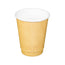 12oz PE Lined 90mm (Kraft) Double Wall Paper Cup (Recyclable) 500 unit/Pack