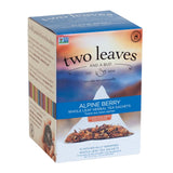 TWO LEAVES Certified Organic Alpine Berry Tea Bag