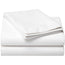 T-250 Premium Percale Plain Cotton-Poly Flat Sheets KING XL 120