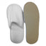 Premium Terry Velour Closed Toe Indoor Slippers Ind. clear Bag Unisex Sole size 11