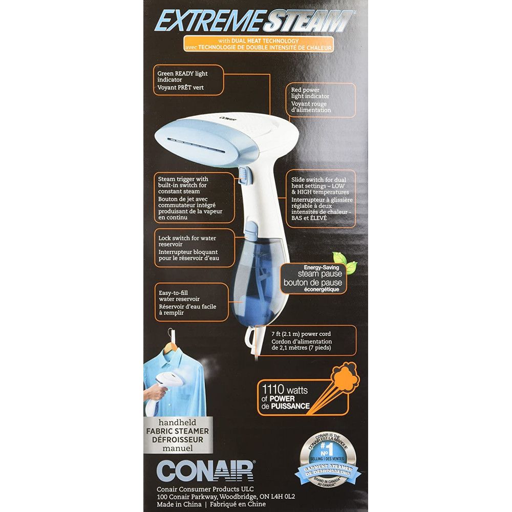 Conair® Professional Handheld Garment Steamer 4/Pack HospitalityEmporium