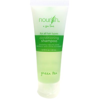 NOURISH spa line set - GREEN TEA Shampoo, Conditioner & Lotion - TRIAL SIZE