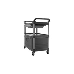Xtraâ„¢ Instrument Cart With Lockable Doors And Sliding Drawer