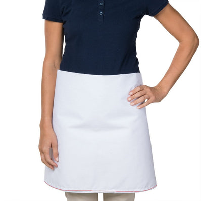 STD. Waist Apron 4-WAY Color Black/White