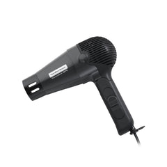 Hamilton Beach Hand Held Hair Dryer, 1875 Watts, Retractable Cord, Folding Handle, Tourmaline, Auto Safety Shut Off, Dark Grey