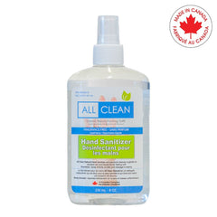 All Clean Natural Liquid Mist Spray Sanitizers 70% Ethanol 236ml 