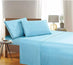 QUEEN Sheet Set (Flat x1 + Fitted x1 + PC X2) in 3 colors Fabric Microfiber Extra Soft 4pc/ Set Count 3 Sets/ Pack