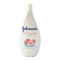 JOHNSONS Body Wash 400ML Soft Energise Watermelon Rose