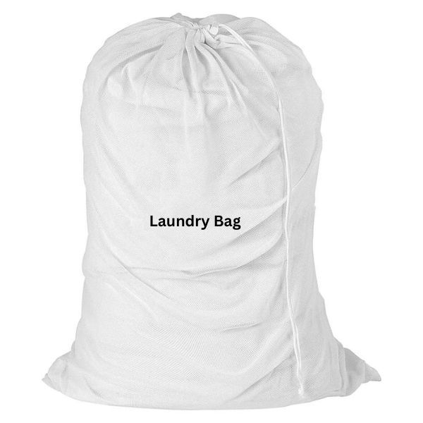 Laundry Bags with Embroidery LAUNDRY size 70x50cm Cotton-Poly