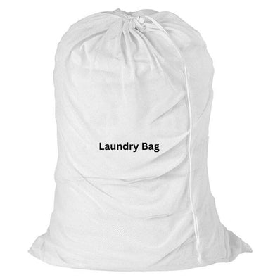 Laundry Bags with Embroidery LAUNDRY size 70x50cm Cotton-Poly fabric White Packing 60's / Box