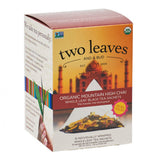TWO LEAVES Certified Organic High Mountain Chai 90 ea Teabags