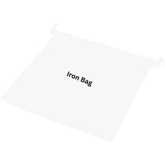 Iron Bags with Embroidery IRON size 35x40cm Fabric Cotton-Poly White