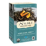NUMI Certified Organic Fair Trade Aged Earl Grey Tea Bags