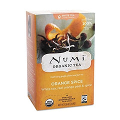NUMI Certified Organic Fair Trade Orange Spice 96 ea Teabags