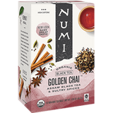 NUMI Certified Organic Fair Trade Golden Chai 108 ea Teabags