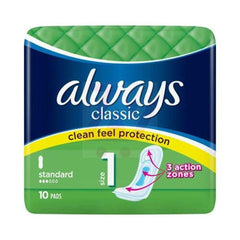 ALWAYS Classic 10CT Standard