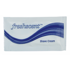 Freshscent™ 0.25 oz Shaving Cream 7.5ml (1 use pouch) Packing 1