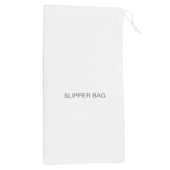 Slipper Bags with Embroidery SLIPPER size 35x25cm Fabric Cotton-Poly Packing 60's / Box