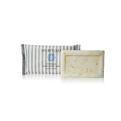 Barra de masaje rectangular de 1,2 oz, mezcla de flores de jardín, hierbas y frutas, paquete de 50 unidades